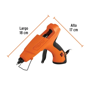 Pistola eléctrica de 80 W para silicón de 1/2