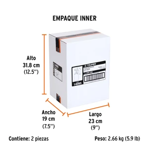 Pistola p/pintar succión HVHP vaso alum, 1.8mm, 3 vál Truper