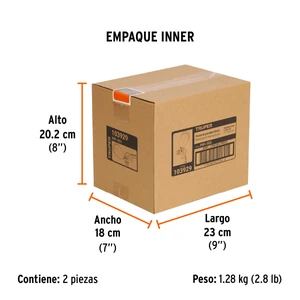 Pistola p/pintar Híbrida vaso plástico,3.0mm, TRUPER