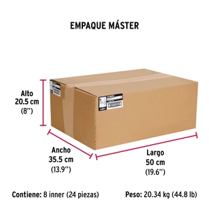 Fiero Bolsa con 200 pijas #8 x 3