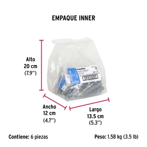 Fiero Bolsa con 200 pijas #8 x 3/4
