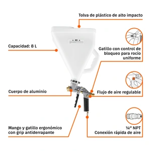 Tirolera neumática, Truper