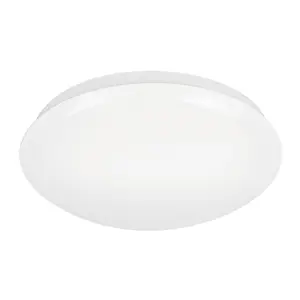 47376 / PLA-102L Luminario de LED 18 W tipo plafón luz de día, Volteck