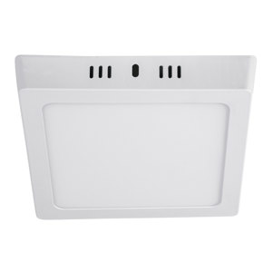 47443 PLA 211L TRUPER Luminario LED Cuadrado Tipo Plaf n 12 W Blanco