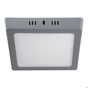 47447 PLA 219L TRUPER Luminario LED Cuadrado Tipo Plaf n 12 W Gris