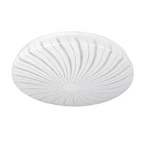 46015 / PLA-301L Luminario LED 8 W tipo plafón decorativo luz de día, Volteck