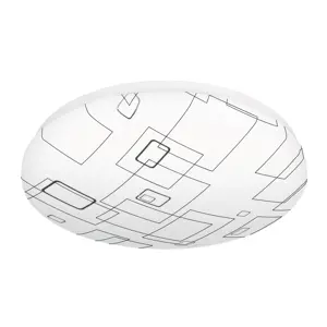 43178 / PLA-503L Volteck Luminario LED 18 W plafón decorativo cuadros luz día