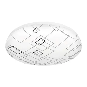 43179 / PLA-504L Volteck Luminario LED 22 W plafón decorativo cuadros luz día