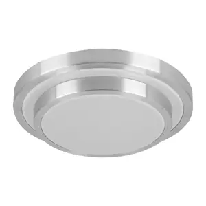 Volteck Luminario LED 18W plafón decorativo metálico, luz día,BASIC