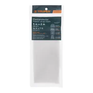 11108 / PLAP-10R Plastiprotector 5 x 2 m, uso rudo, Truper