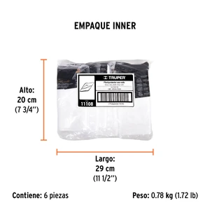 Plastiprotector 5 x 2 m, uso rudo, Truper