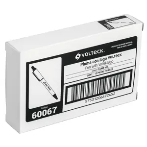 60067 / PLUMA-VOL Pluma retráctil, Volteck