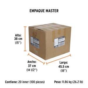 Truper Bolsa con par de plantillas de poliuretano p/zapato talla 28