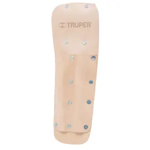 10678 / POCA-L Funda de carnaza para limas triangulares, Truper