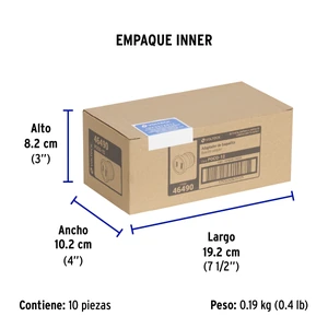 Adaptador de portalámpara a contacto, Volteck
