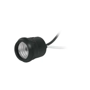 46509 / POIN-10 Portalámpara de PVC para intemperie, Volteck