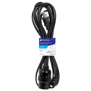 47142 / POLCA-4 Portalámparas con cable de 4 m, Volteck