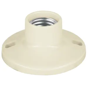 46519 / POPL-10 Portalámpara de baquelita, 3-1/2