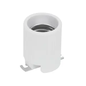 46527 / POPO-19 Portalámpara de porcelana, base tipo Mogul (E39), Volteck