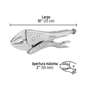 Pinza de presión 10