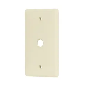 46403 / PPAN-S Placa de ABS pasacable, Standard, marfil, Volteck