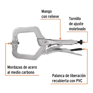 17413 / PPC-6R Truper Pinza de presión 6