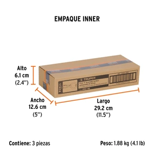 Truper Pinza de presión 9