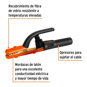 14233 / PPE-500 Pinza porta electrodo de 500 A, Truper