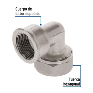 Codo 90° para PEALPE, 3/4