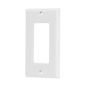 46418 / PPSE-CL Placa 1 ventana, de policarbonato, línea Classic, Volteck