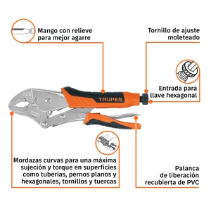 Pinza de presión 10