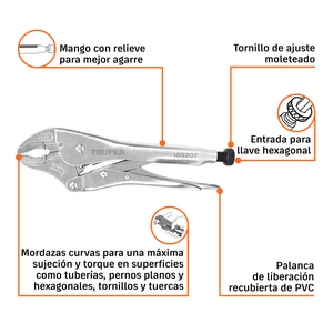 Pinza de presión 10