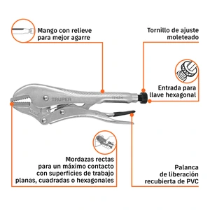 Pinza de presión 10