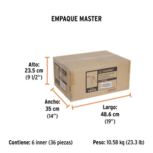 Truper Pistola para riego 2 funciones con recubrimiento y boquilla