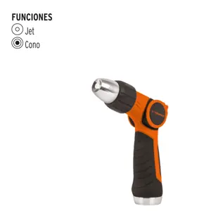 17480 / PR-302 Truper Pistola para riego 2 funciones plástica, boquilla regulable