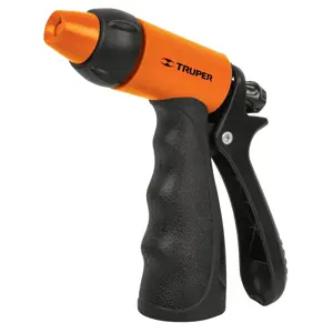 18480 / PR-401 Truper Pistola para riego de 2 funciones plástica con recubrimiento