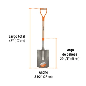 Pala (lampa) recta, Perú, Truper