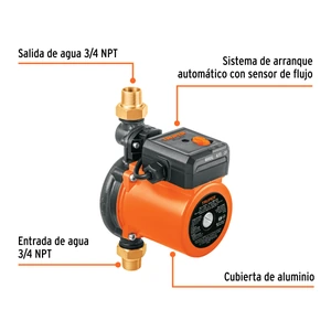 Bomba presurizadora 1/3 HP, Truper