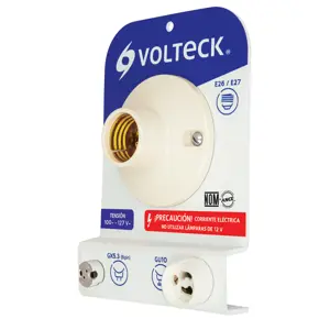 56005 / PRO-LAMP Probador de lámparas, bases E26, E27, GX5.3 y GU10, Volteck