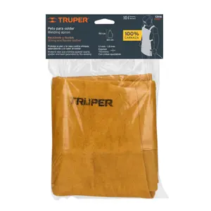 13116 / PROSO-1 Protección para soldar, peto de carnaza, Truper