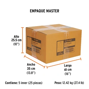 Protección para soldar, peto de carnaza, Truper
