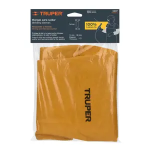 13117 / PROSO-2 Protección para soldar, mangas de carnaza, Truper