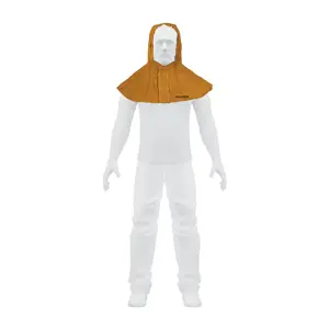 15145 / PROSO-4 Protección para soldar, capucha de carnaza, Truper