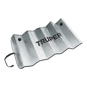 62080 / PSOL-135 Parasol plegable de 135 cm para auto, Truper