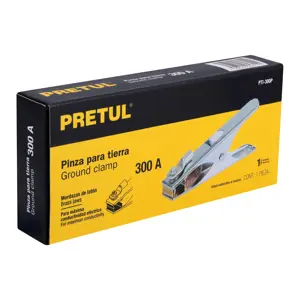 24234 / PTI-300P Pinza para tierra de 300 A, Pretul