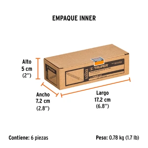 Punzón 1/2
