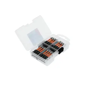 Truper Estuche con 50 puntas de cruz PH2 de impacto largo 2