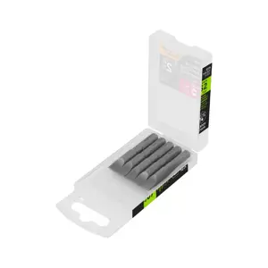 12174 / PUDE-3231 Estuche con 5 puntas planas de 5/16