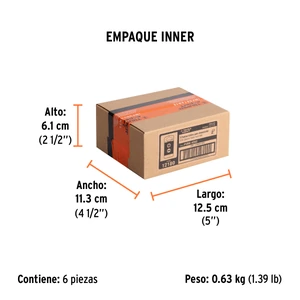 Estuche con 5 puntas dobles PH3 y 5/16