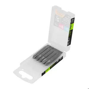 12180 / PUDE-4203 Estuche con 5 puntas dobles PH3 y 5/16